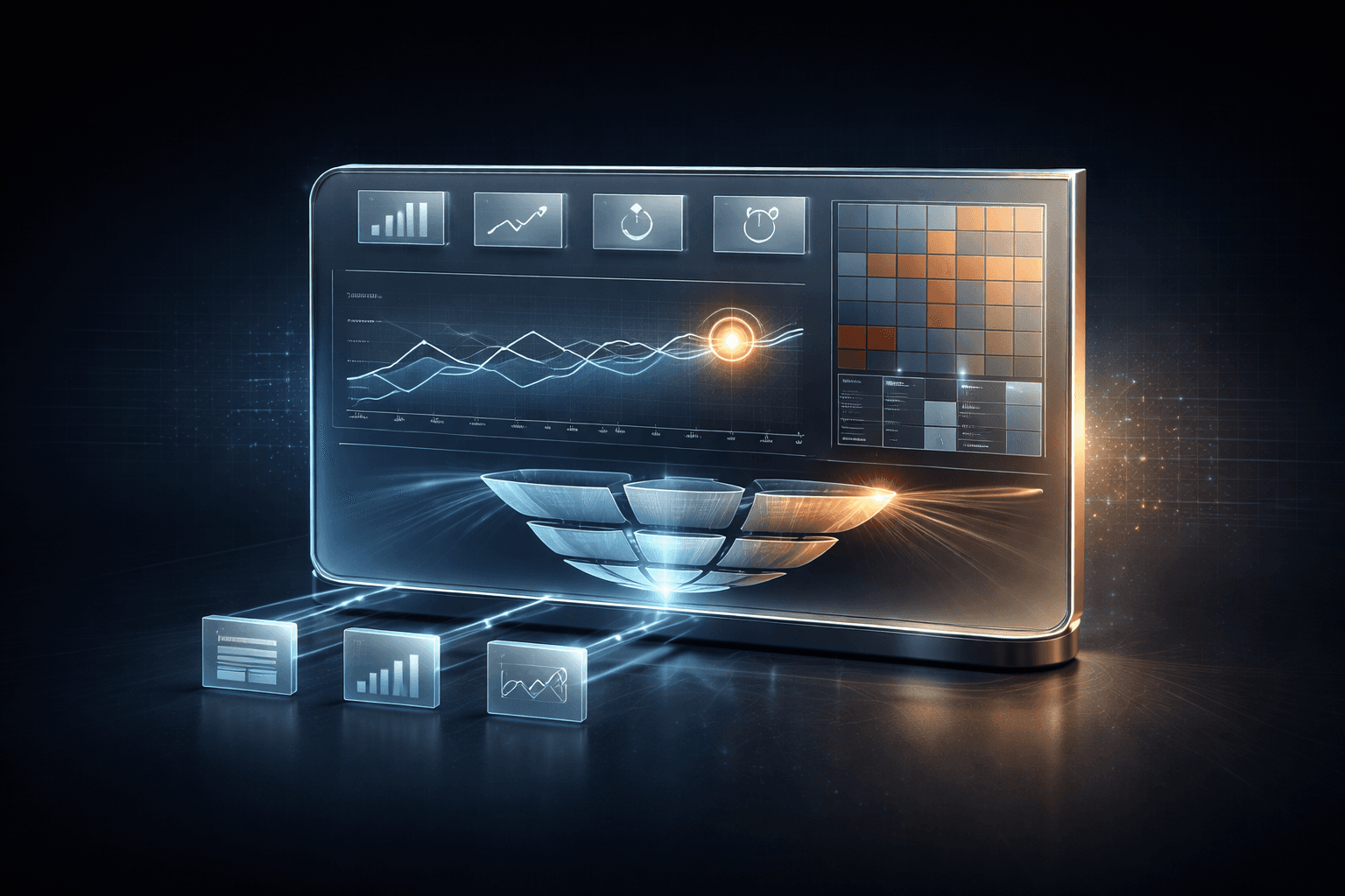 Analytics telemetry visualization