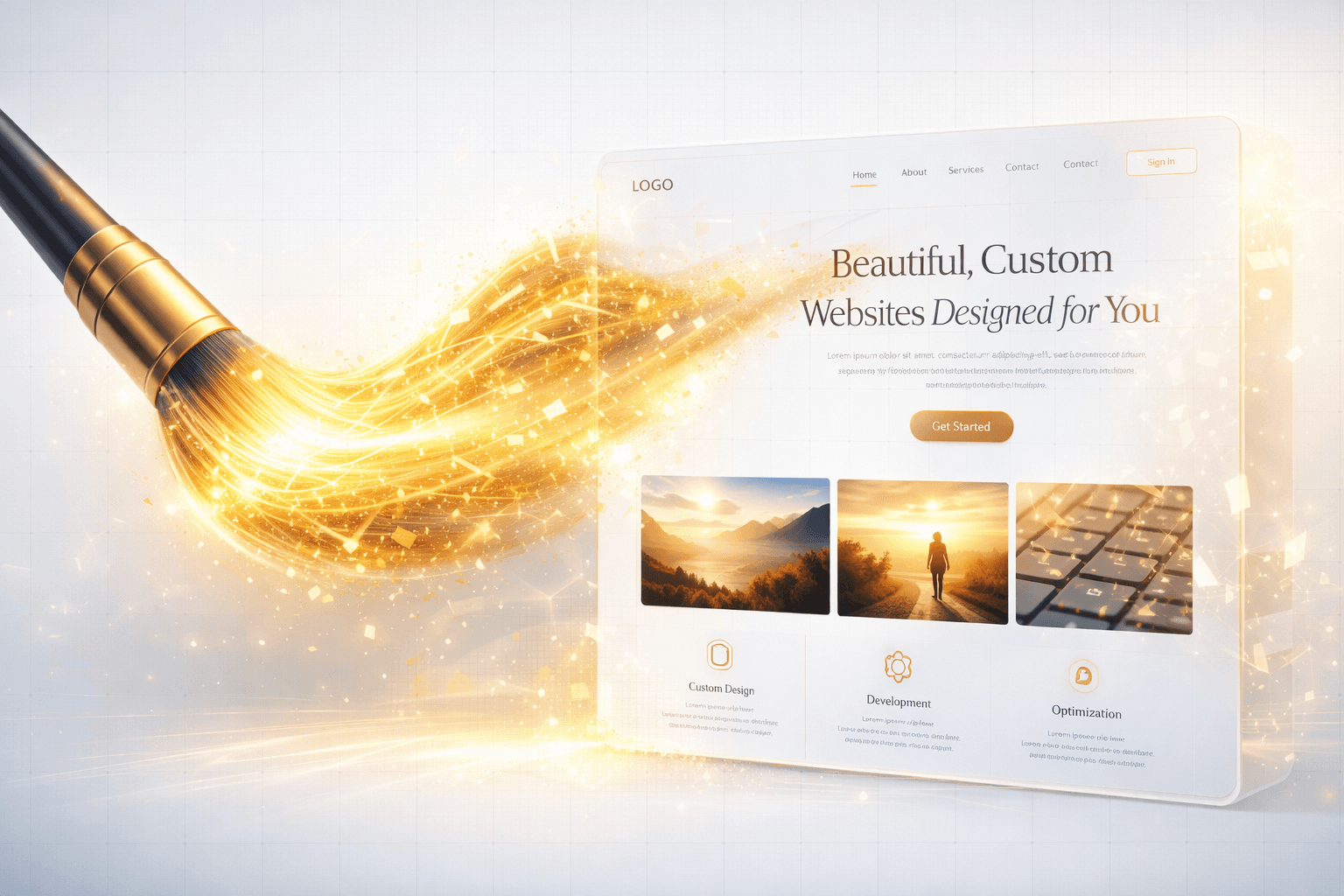 Custom Web Development banner