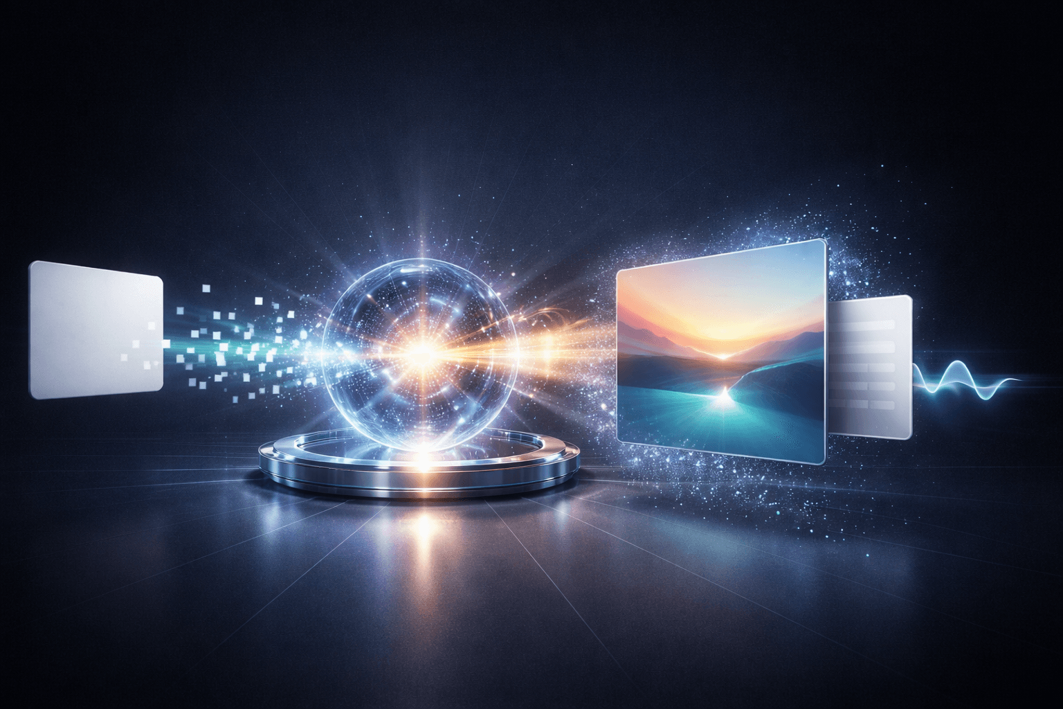 Abstract AI hero image