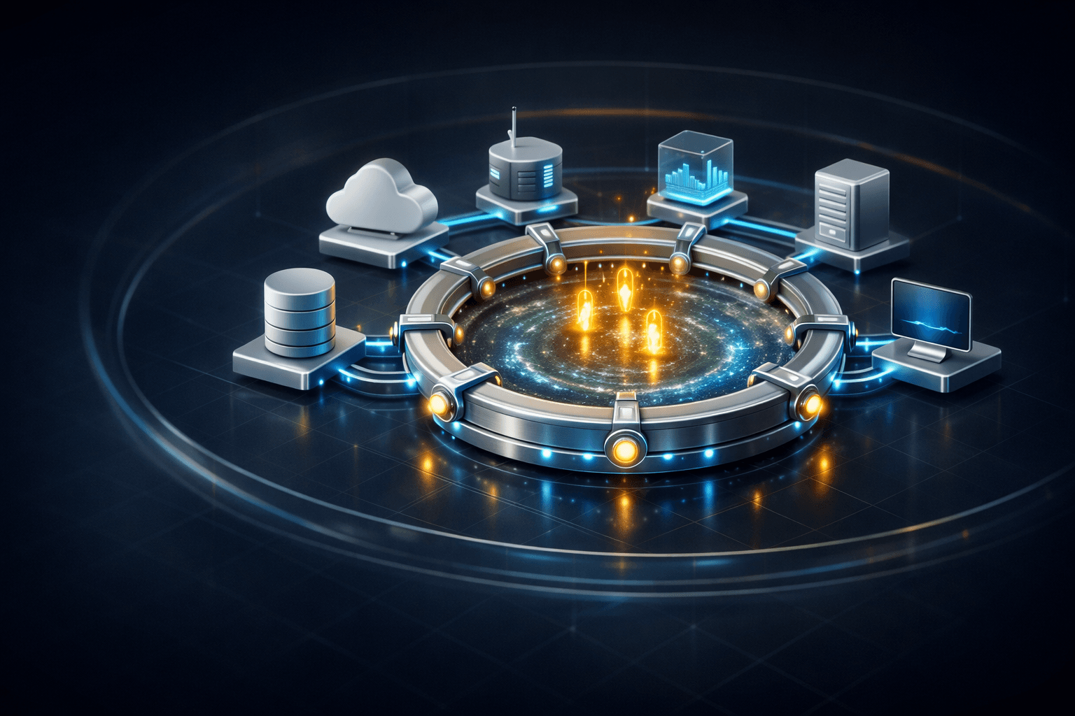 Connected intelligence control plane